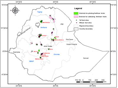 Landscape-based nutrient application in wheat and teff mixed farming systems of Ethiopia: farmer and extension agent demand driven approach